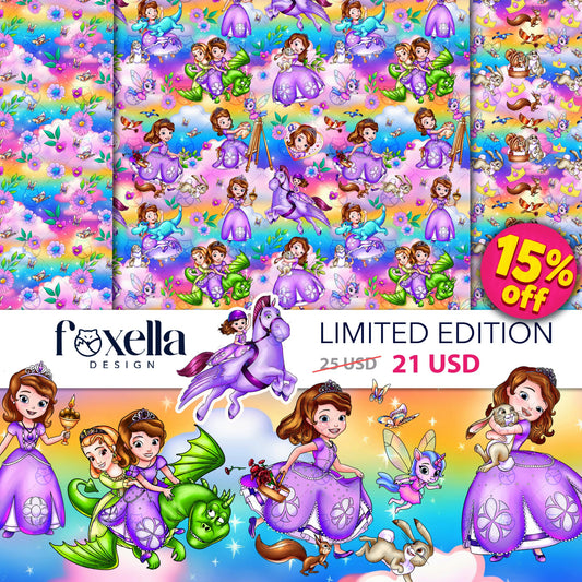 [Foxella Design] Sofia Seamless Pattern LTD