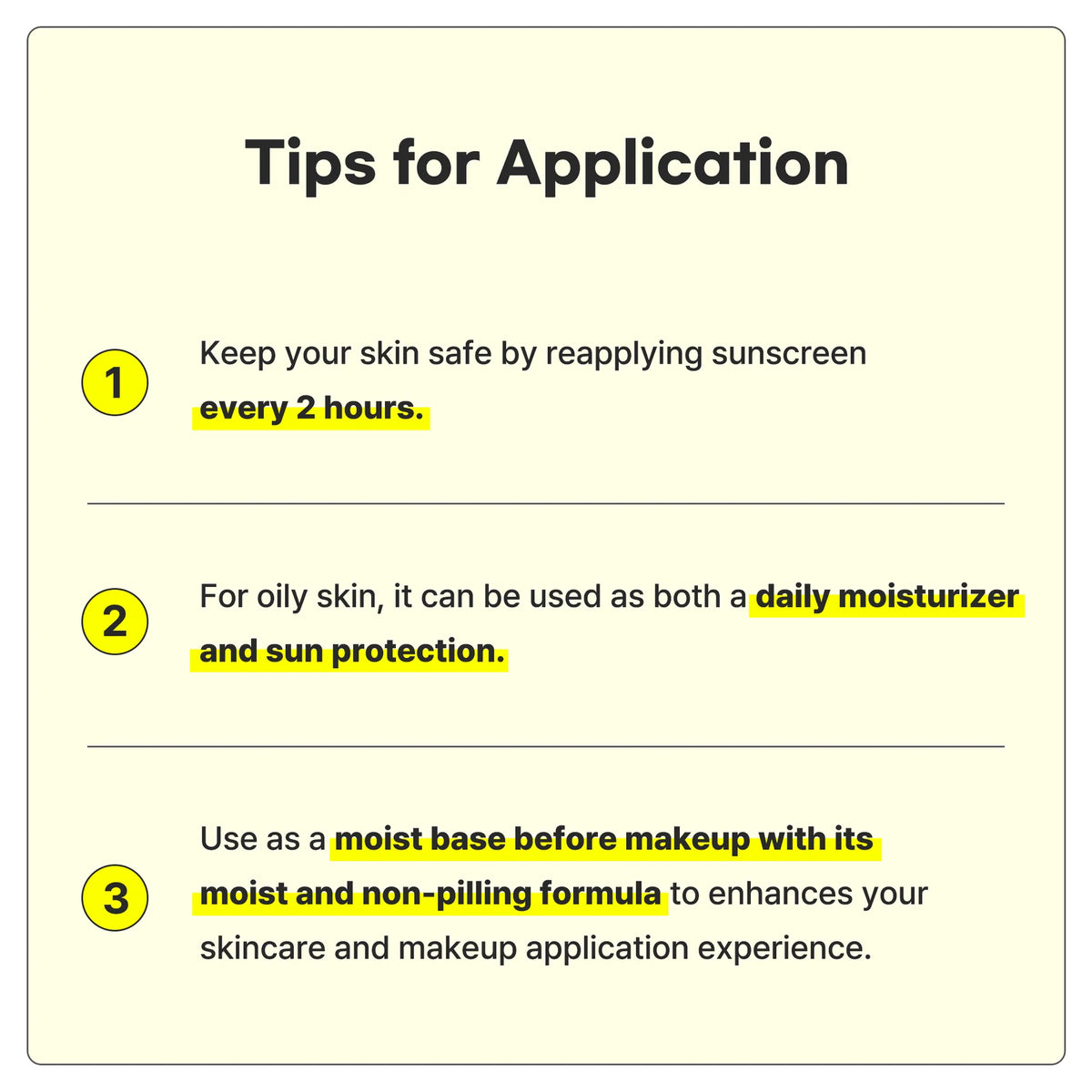 [Tiam] B3 Niacin Sunscreen 50ml