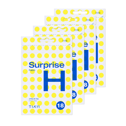[Tiam] Surprise H Patches 72 Sheets (Pack of 4)