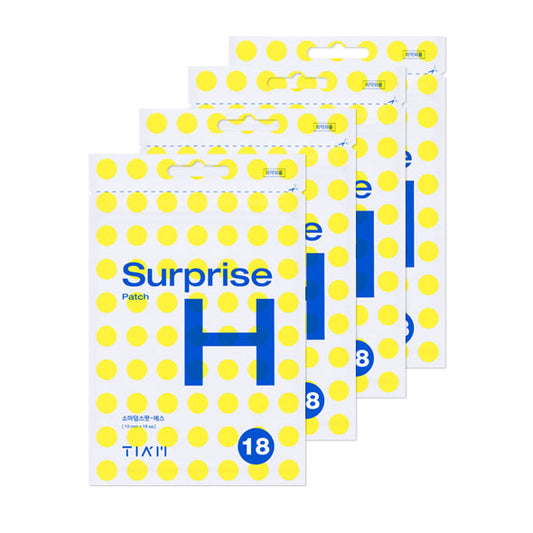 [Tiam] Surprise H Patches 72 Sheets (Pack of 4)