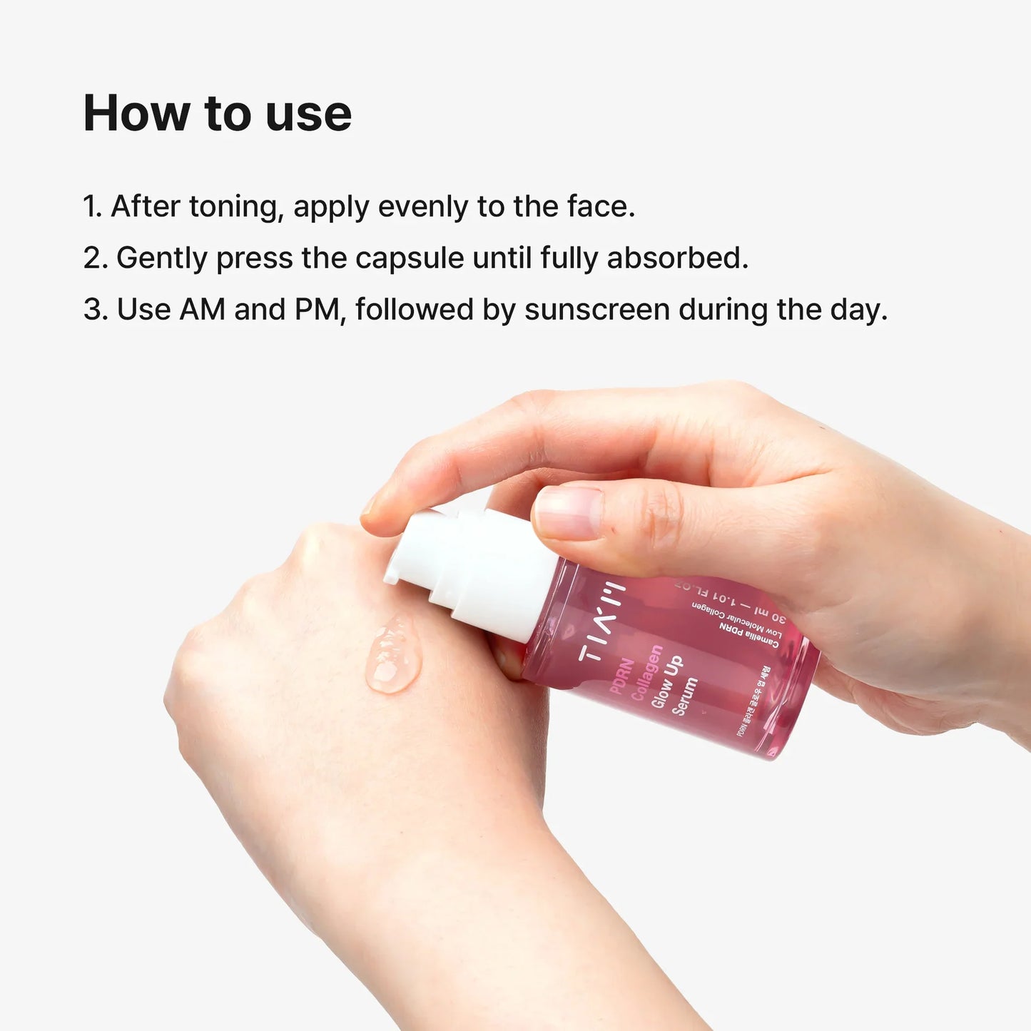 [Tiam] PDRN Collagen Glow Up Serum 30ml