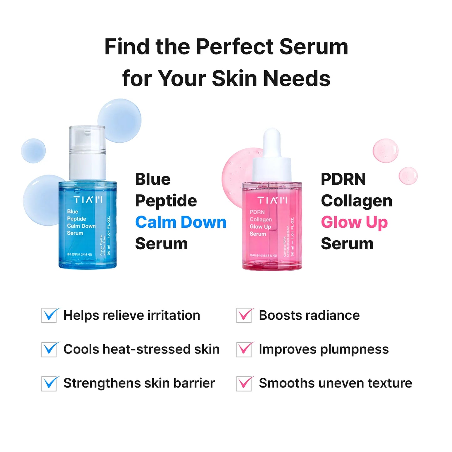 [Tiam] PDRN Collagen Glow Up Serum 30ml